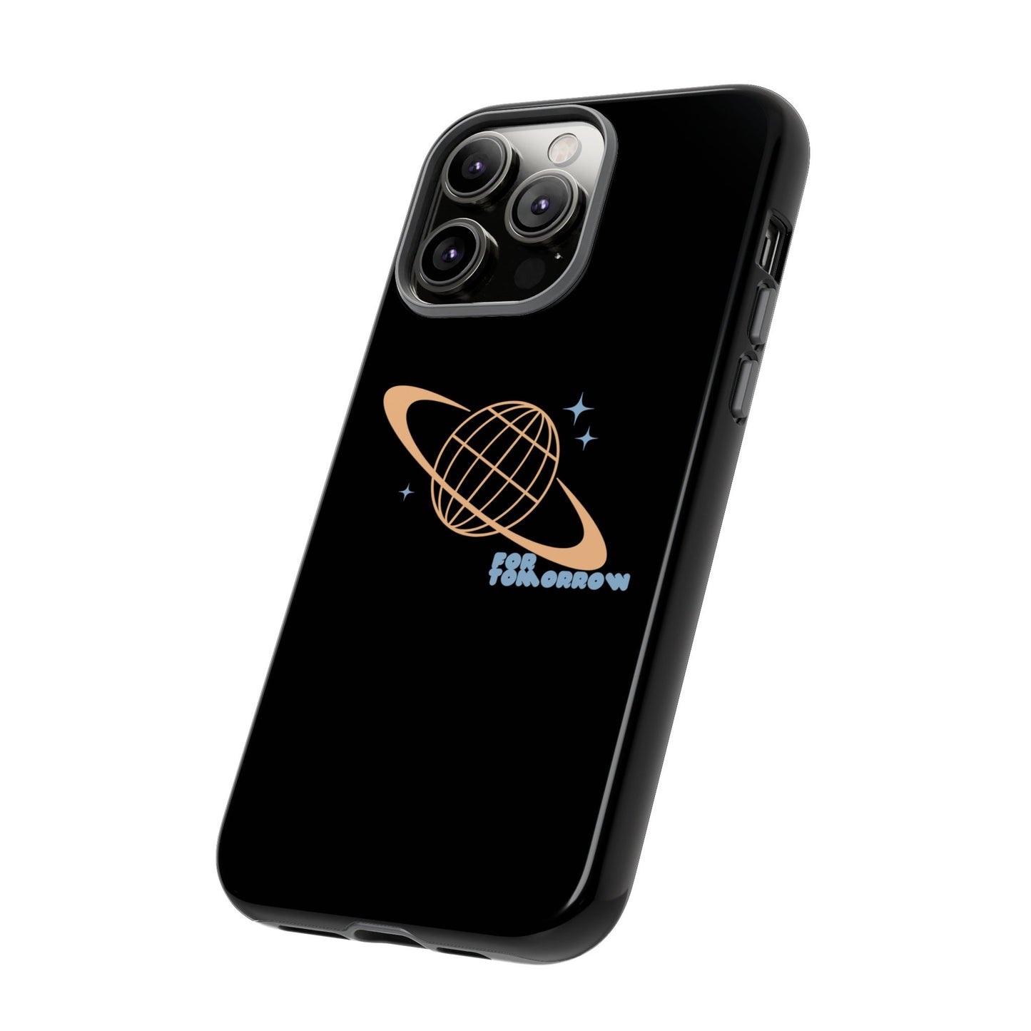 For Tomorrow - Give Me Space Tough iPhone Case Black