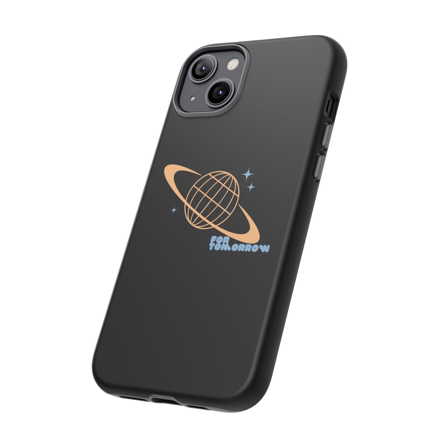 For Tomorrow - Give Me Space Tough iPhone Case Black