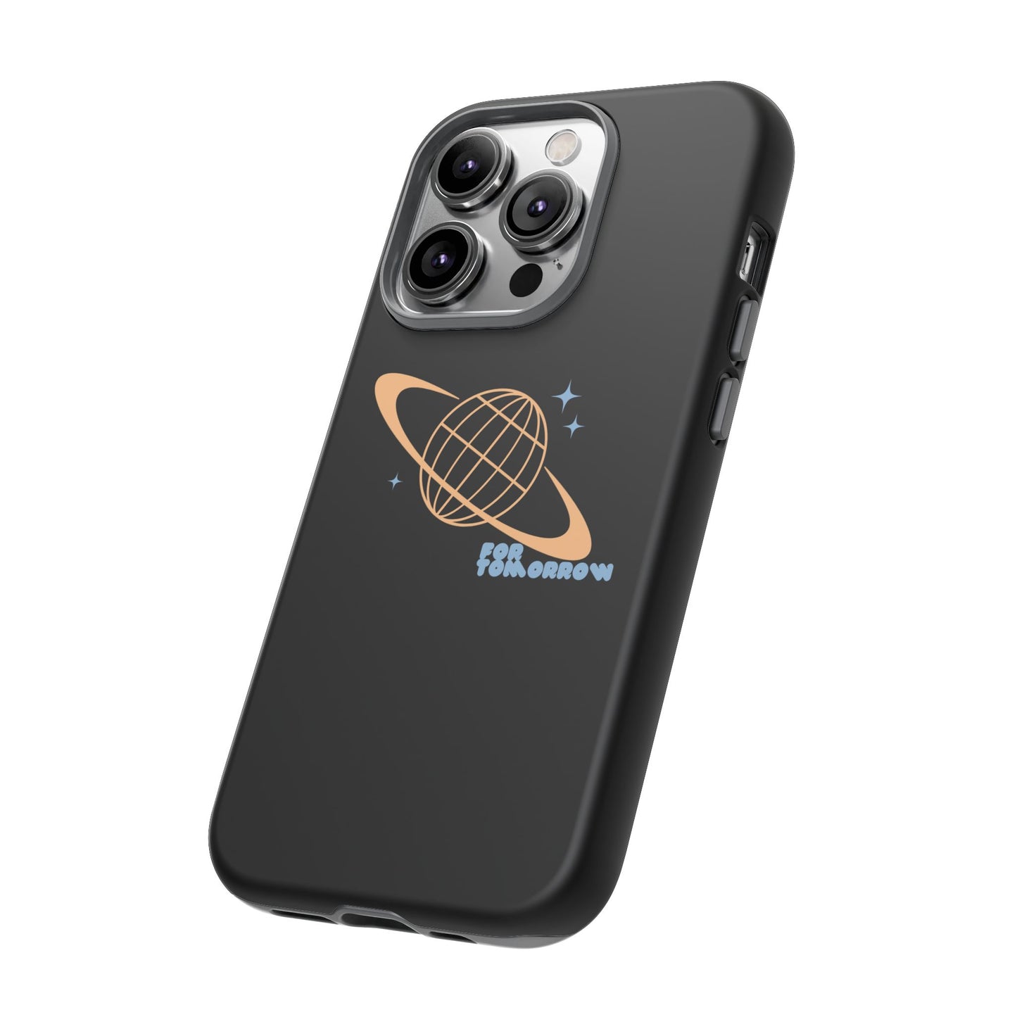 For Tomorrow - Give Me Space Tough iPhone Case Black