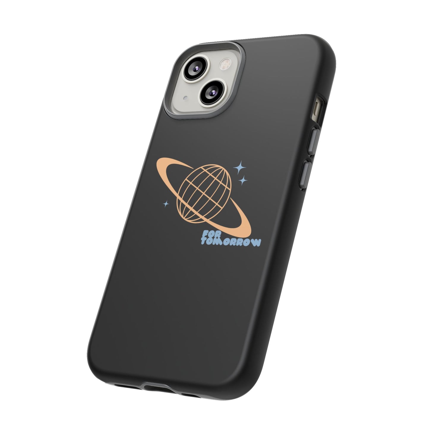 For Tomorrow - Give Me Space Tough iPhone Case Black