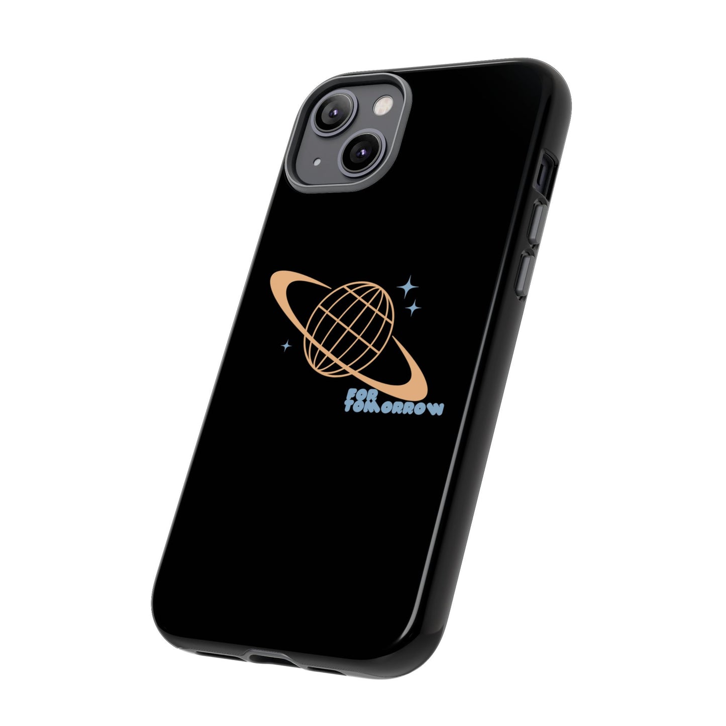 For Tomorrow - Give Me Space Tough iPhone Case Black